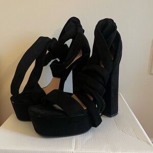 Black Platform Heels